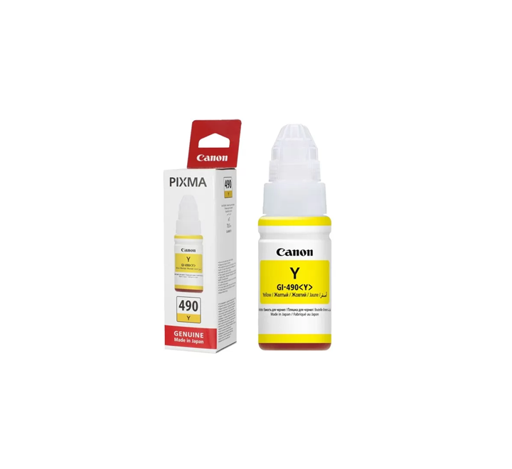 CANON Bouteille d'encre Original GI-490 Y