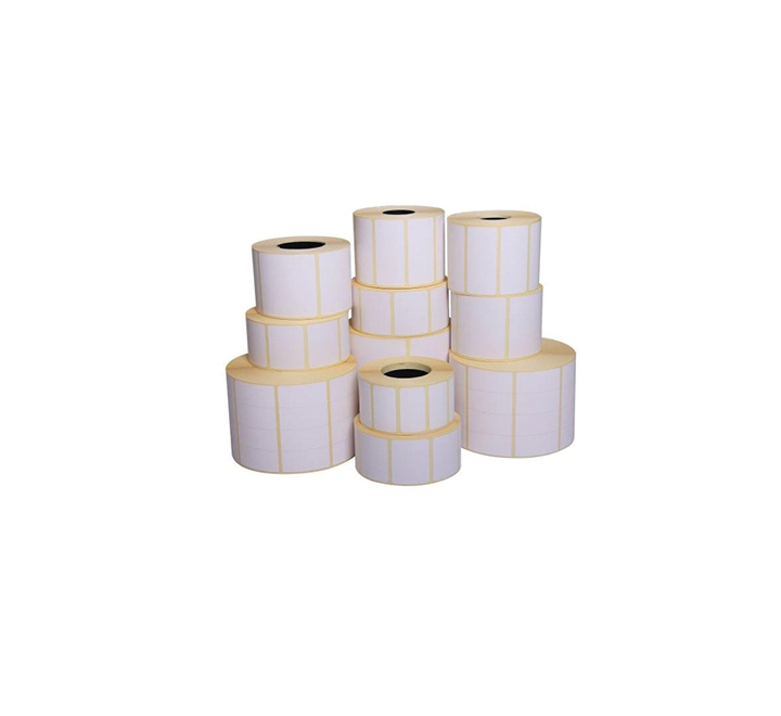 Rouleau Papier Etiquette Code à Barre 50/25 mm(2 milles)
