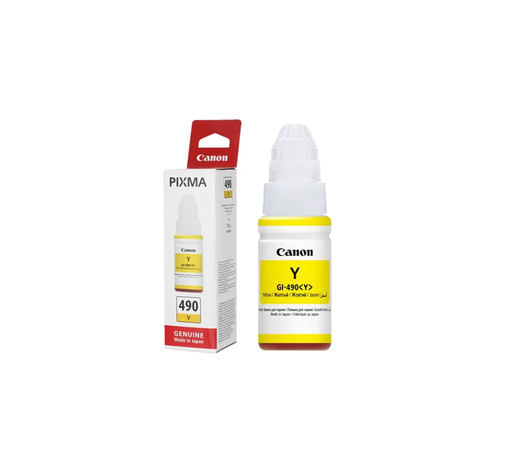 [0666C001AA] CANON Bouteille d'encre Original GI-490 Y