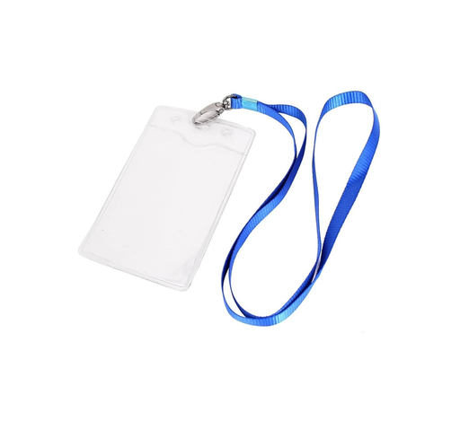 [BDG-125] Porte Badge Transparent en Plastique