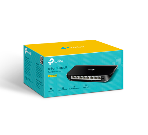[TL-SG1008D] TP-LINK Switch 8 ports Gigabit