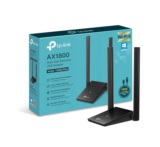 [TX20U] TP-LINK  Adapter AX1800 High Gain Dual Band Wi-Fi 