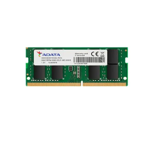 [AD4S320016G22-SGN] ADATA Barrette Mémoire SODIMM 16GB DDR4 3200 Mhz